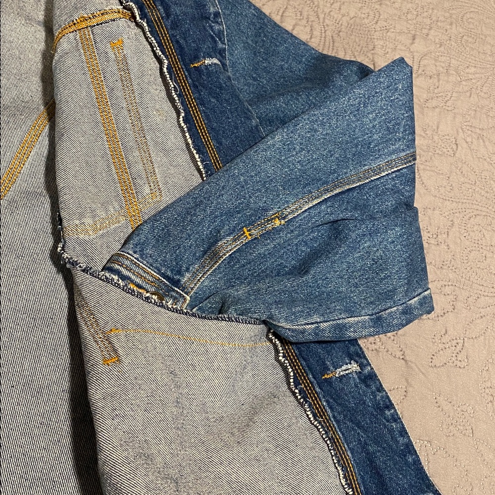 Vintage Sunbelt Blue Denim Jacket - Picture 10 of 12